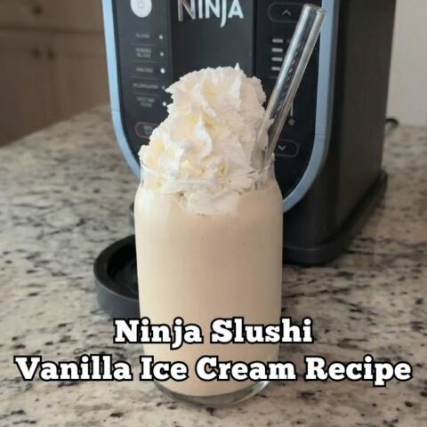 Ninja Slushi Vanilla Ice Cream Recipe