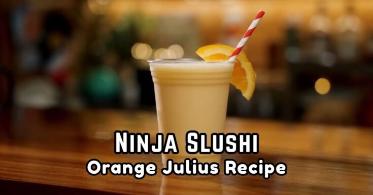 Ninja Slushi Orange Julius Recipe