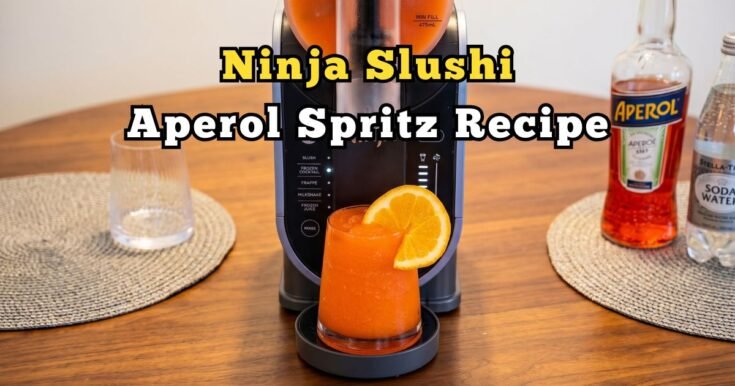 Ninja Slushi Aperol Spritz Recipe
