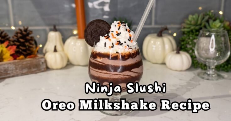 Ninja Slushi Oreo Milkshake Recipe