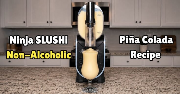Ninja SLUSHi Non-Alcoholic Piña Colada Recipe