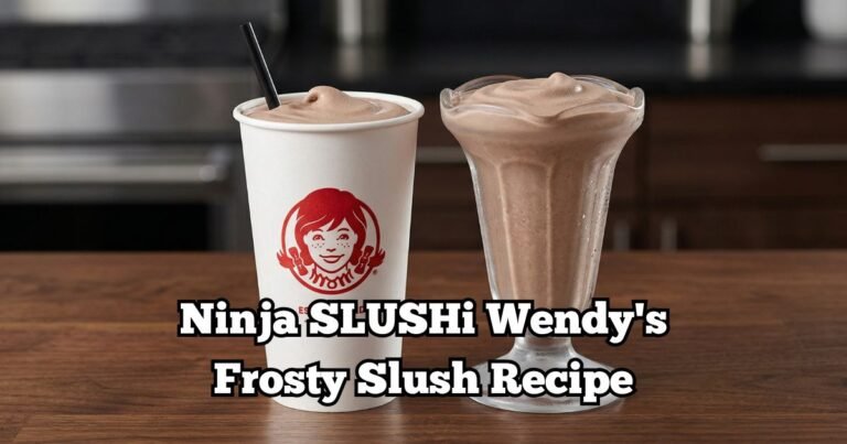 Ninja SLUSHi Wendy's Frosty Slush Recipe