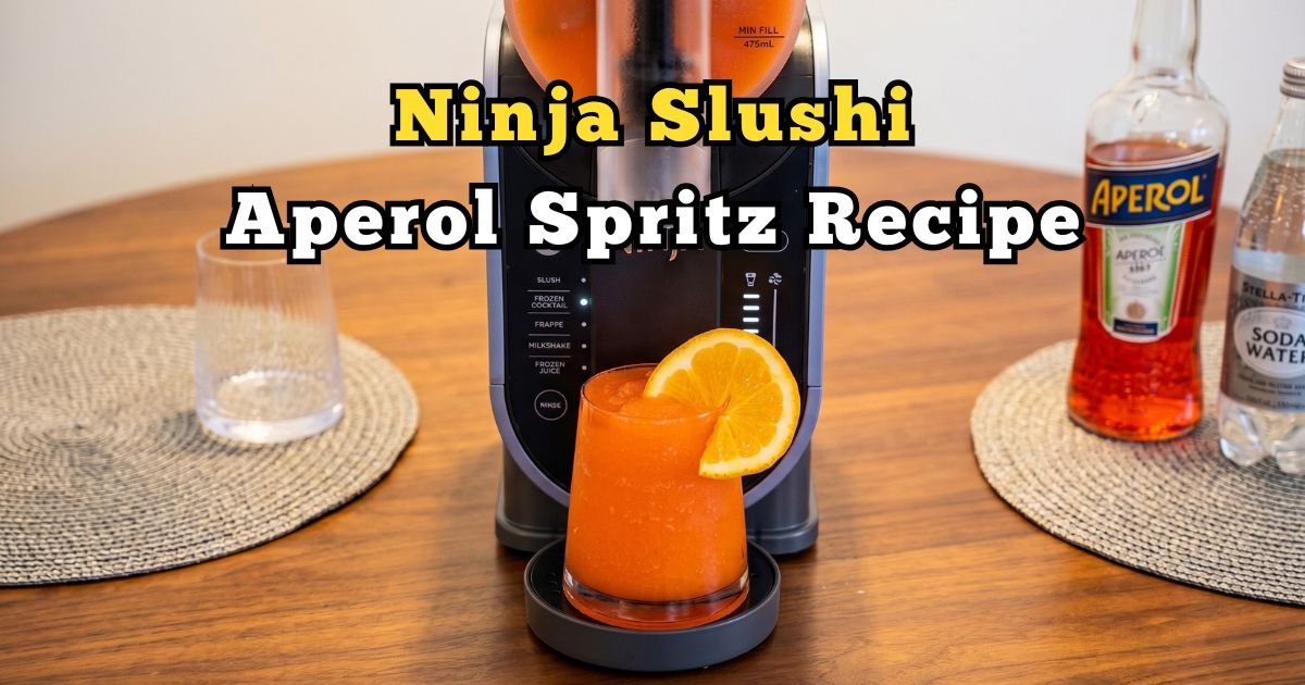 Ninja Slushi Aperol Spritz Recipe