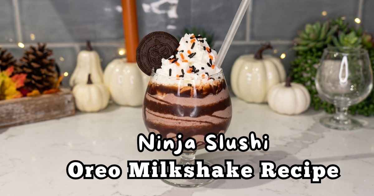 Ninja Slushi Oreo Milkshake Recipe