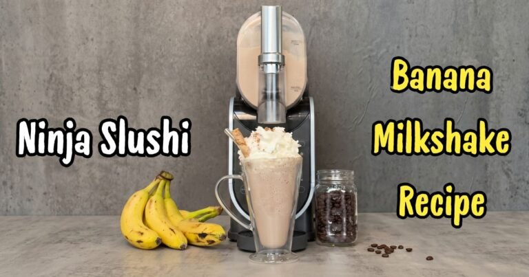 Ninja Slushi Banana Milkshake Recipe