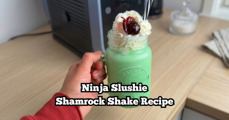 Ninja Slushie Shamrock Shake Recipe