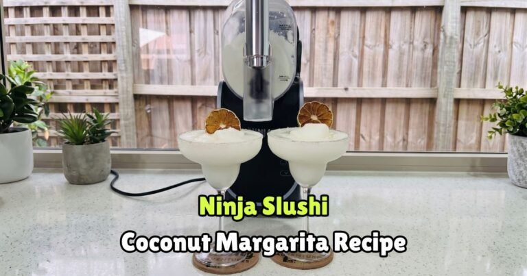 Ninja Slushi Coconut Margarita Recipe