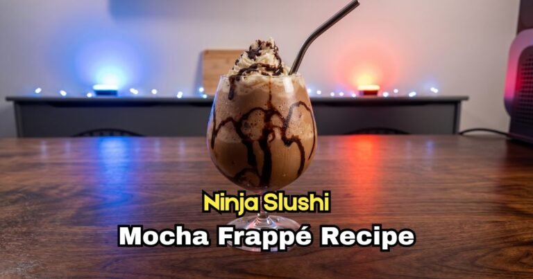 Ninja Slushi Mocha Frappé Recipe