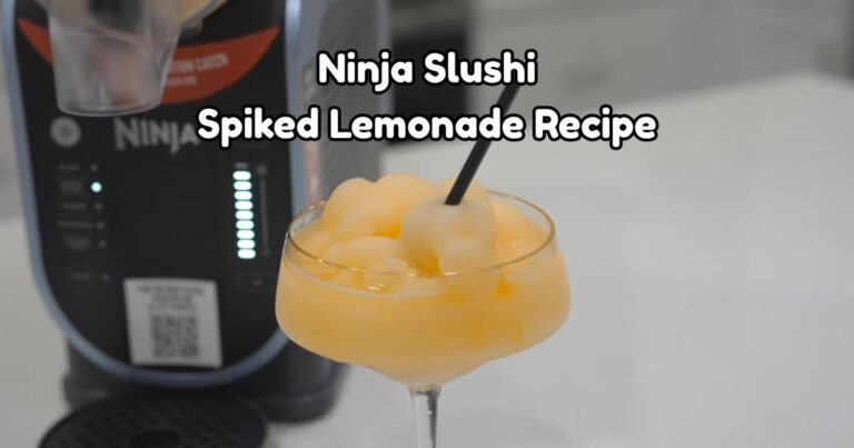Ninja Slushi Spiked Lemonade Recipe