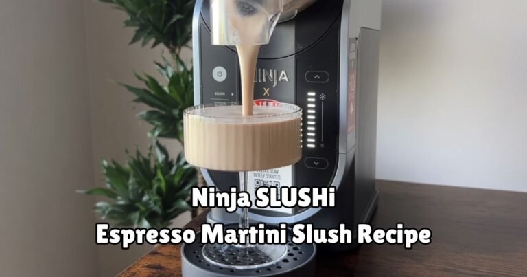 Ninja SLUSHi Espresso Martini Slush Recipe