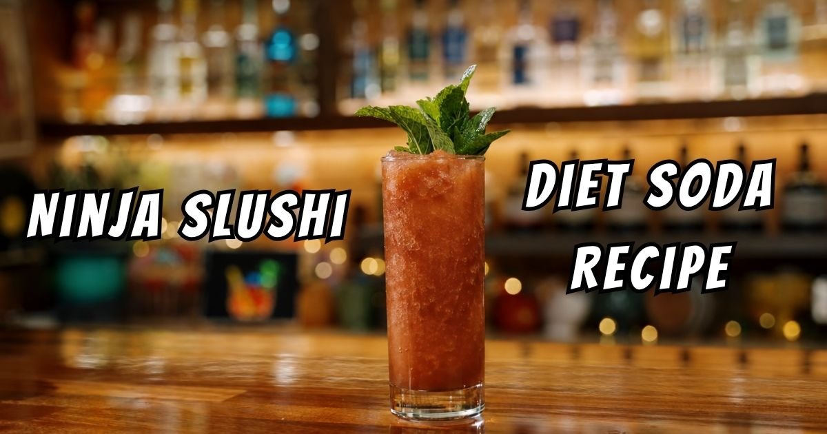 Ninja Slushi Diet Soda Recipe