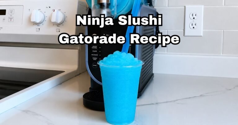Ninja Slushi Gatorade Recipe