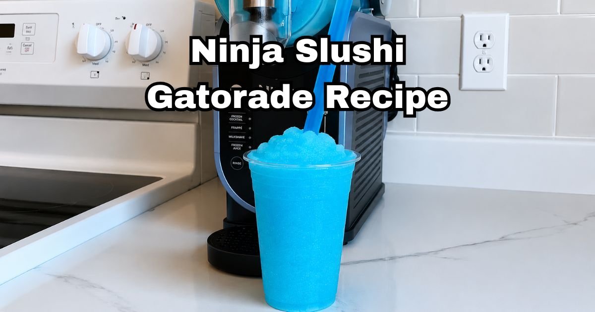 Ninja Slushi Gatorade Recipe