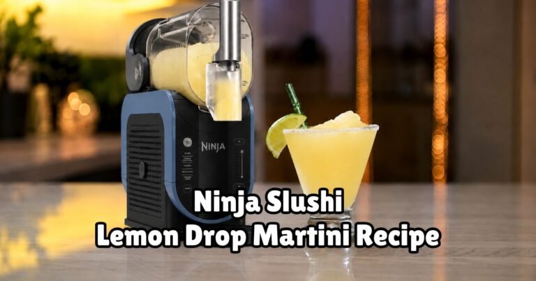 Ninja Slushi Lemon Drop Martini Recipe