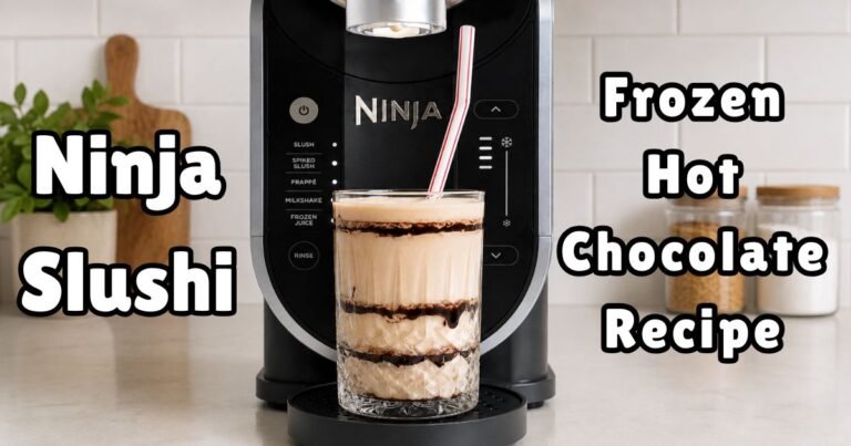 Ninja Slushi Frozen Hot Chocolate Recipe