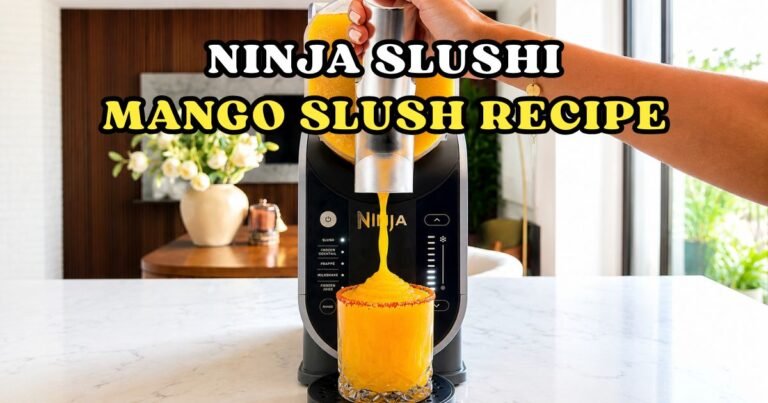 Ninja Slushi Mango Slush Recipe