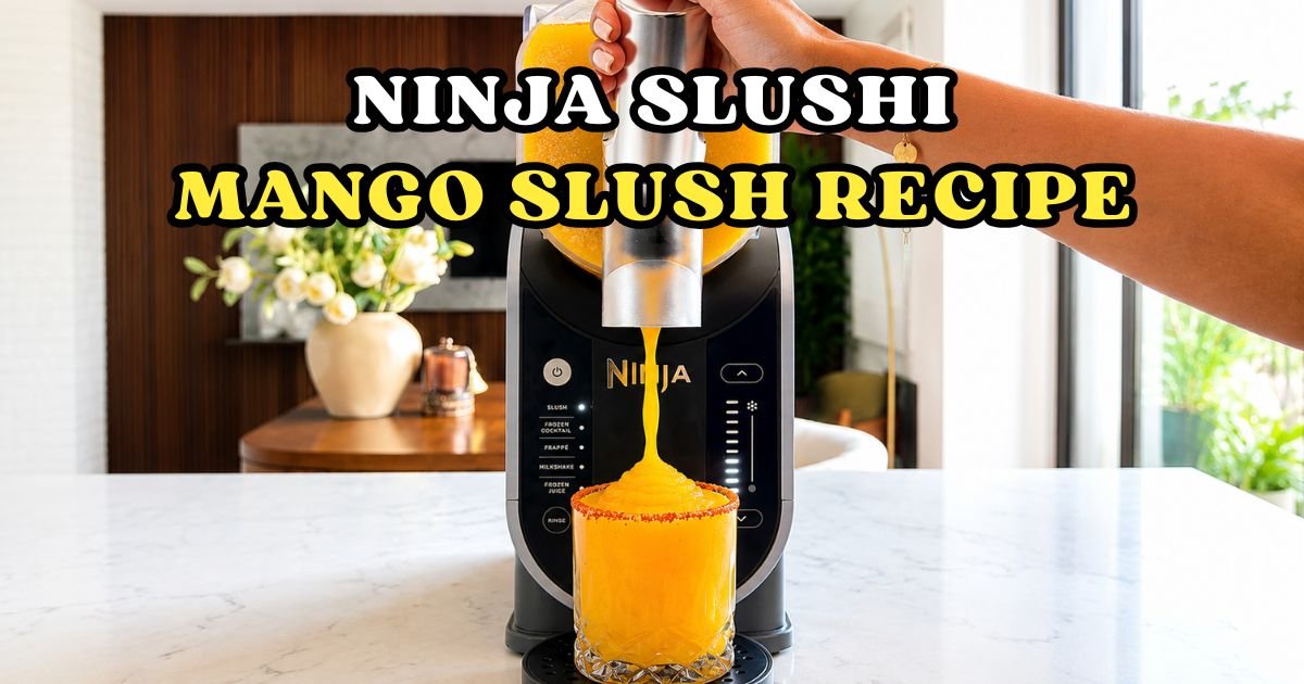 Ninja Slushi Mango Slush Recipe