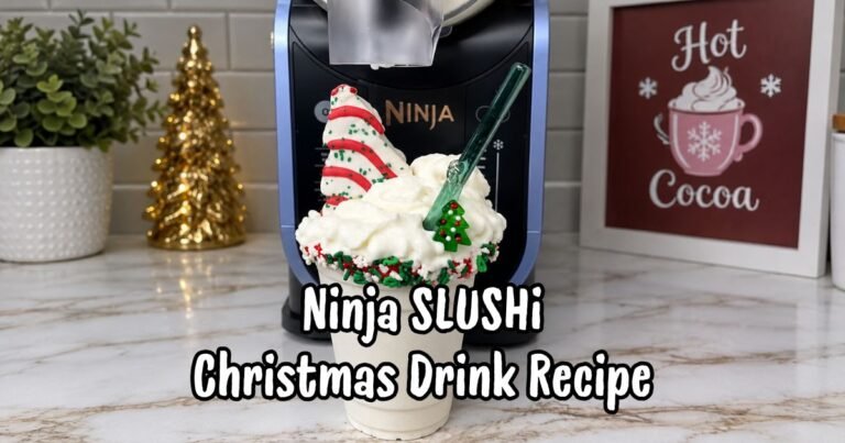 Ninja SLUSHi Christmas Drink Recipe