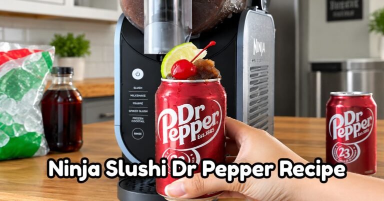 Ninja Slushi Dr Pepper Recipe