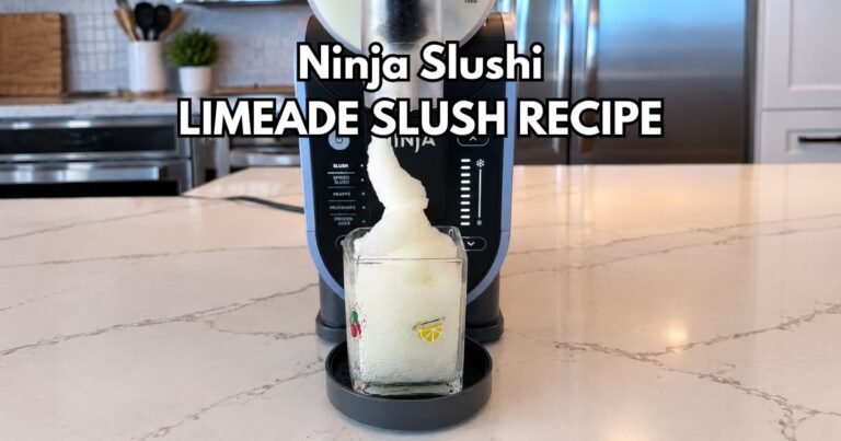 Ninja Slushi limeade slush recipe