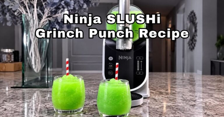 Ninja SLUSHi Grinch Punch Recipe