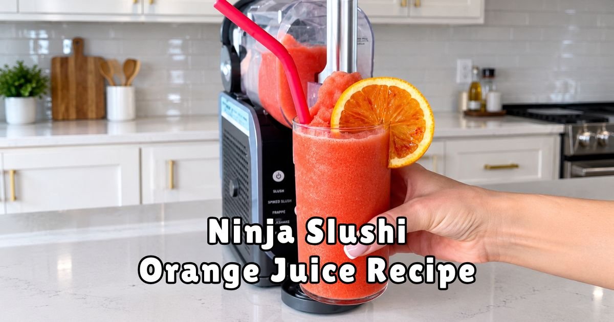 Ninja Slushi Orange Juice Recipe